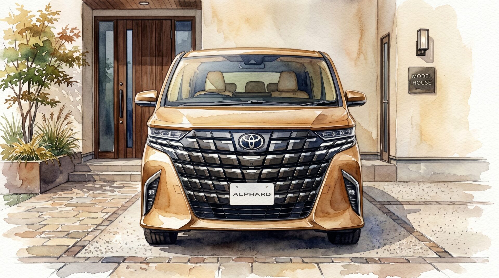 アルファードイラスト