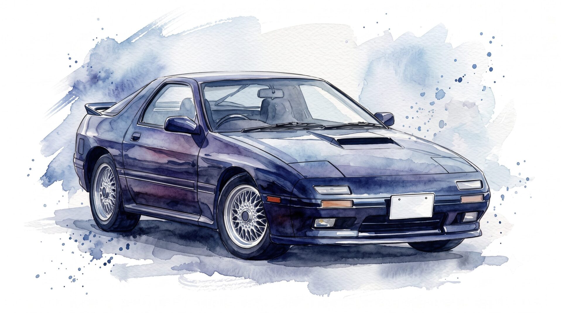 RX-7イラスト