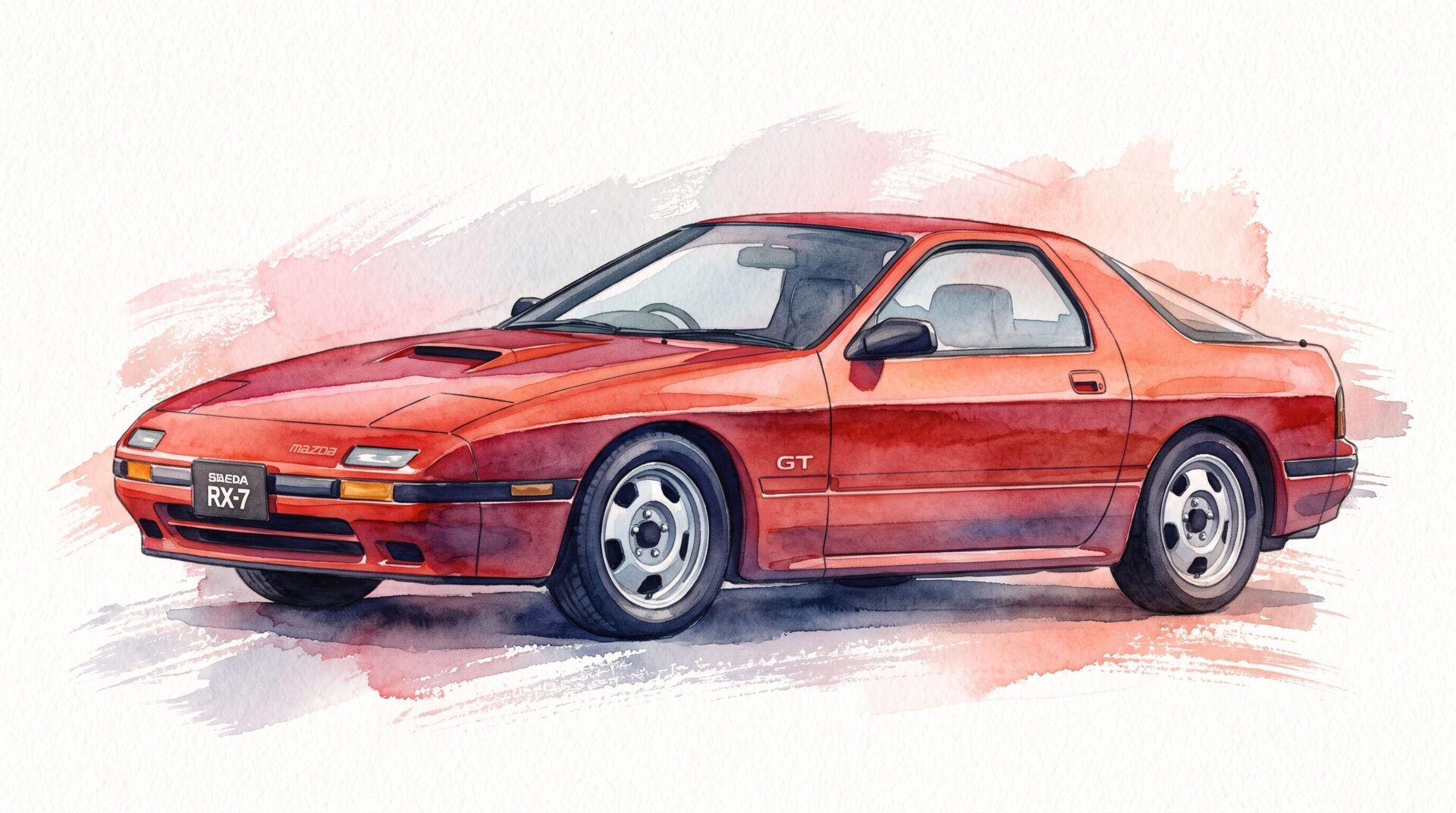 RX-7イラストFV