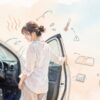 真夏の車内温度対策ガイドイメージイラスト2