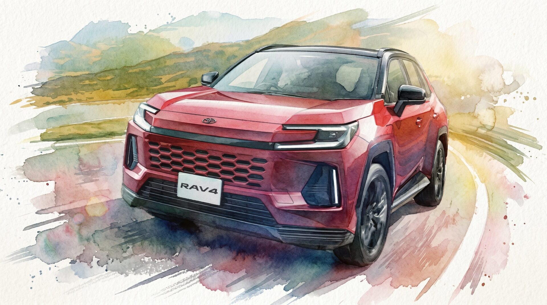 RAV4サイズイラスト