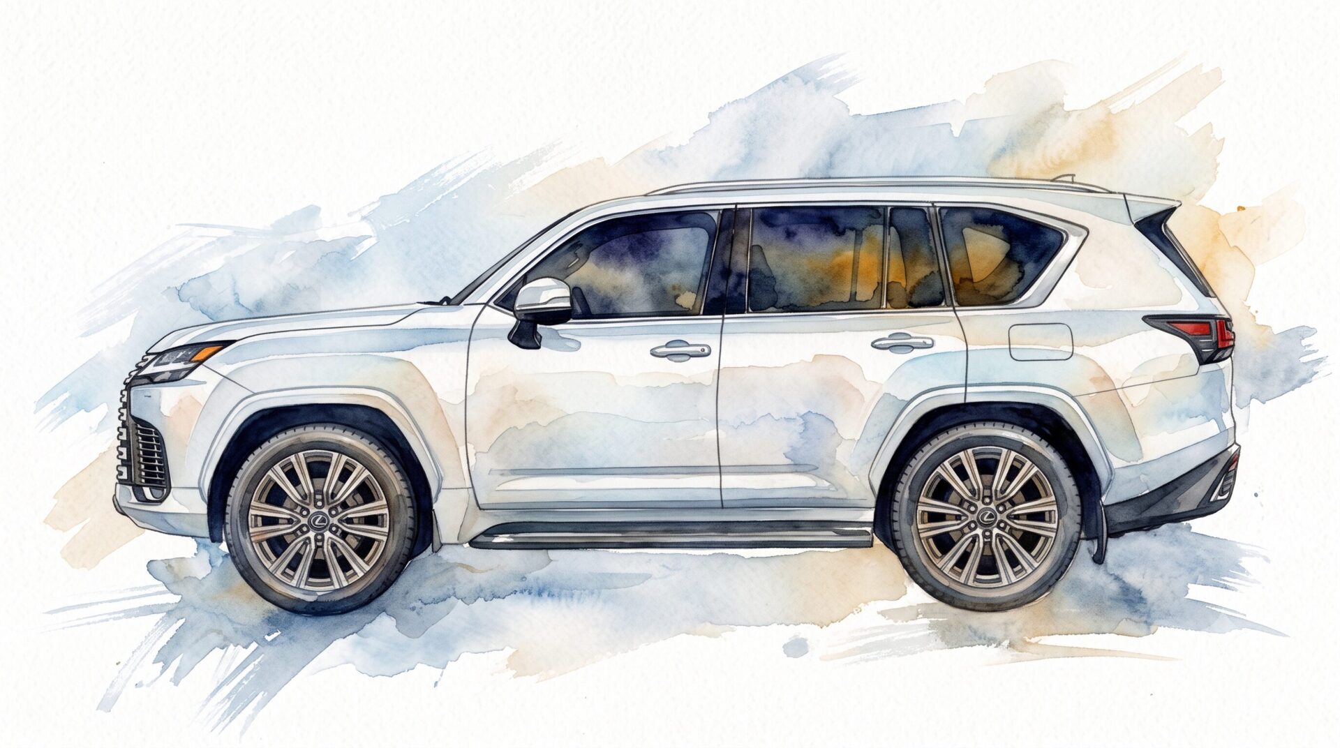 FV_LEXUS-LXイラスト